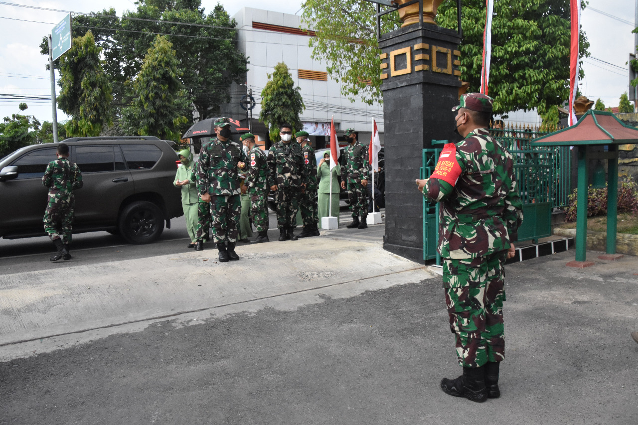 Kunjungi Kodim 0721/Blora, Pangdam IV/Diponegoro Silaturahmi Dengan Forkopimda